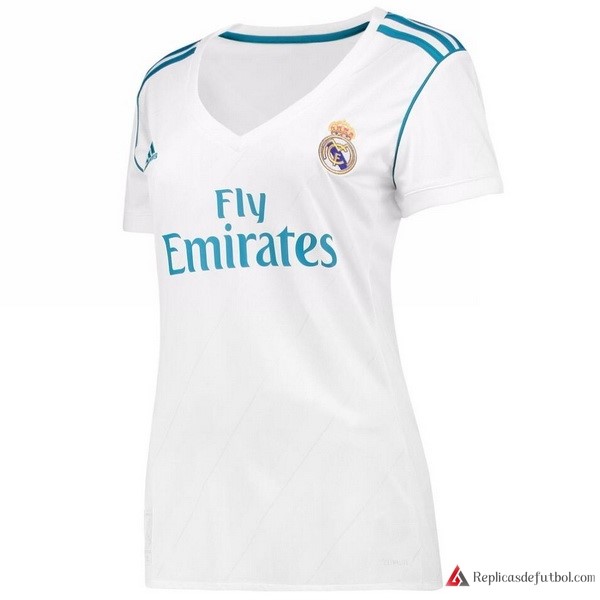 Camiseta Real Madrid Mujer Primera equipación 2017-2018